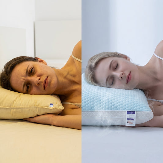 NeckFreeze – Du schläfst, er kühlt und dein Nacken wacht frei, frisch und schwerelos auf!